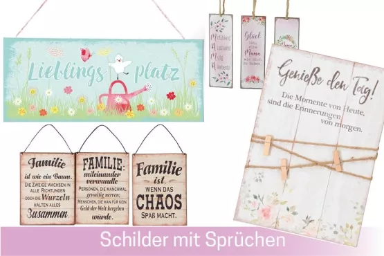 Schilder/Sprüche