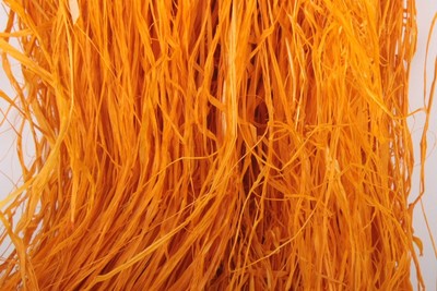 Raffia d-gelb 500g bleached d-yellow