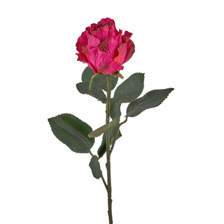 Rose dunkelrot L37cm