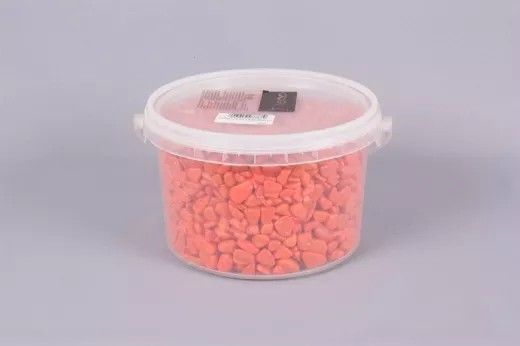 Marbles orange Eimer 2,5l 7-15mm