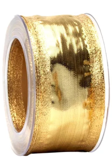 Band gold 60mmx25m mit Draht