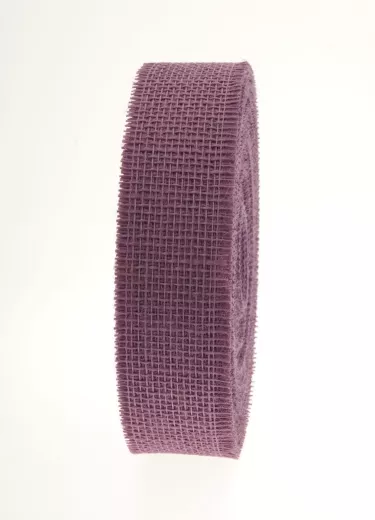 Juteband lavendel 50mmx40m