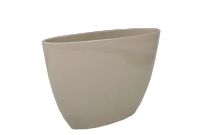 Ker.Vase Serafina taupe 39x11xH28cm