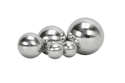 Edelst. Kugel 5erSet., silber D4 D5 D6 D7 D8,5cm