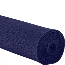 Krepp d` blau Rll. a` 2.5 m