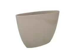 Ker.Vase Serafina taupe 39x11xH28cm