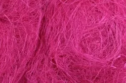 Sisal pink im Btl.a 500gr. BLD dk.pink